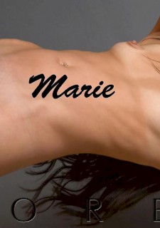 Brunette model Marie