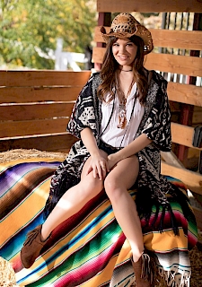 Cute Cowgirl Alison Rey