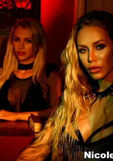 Nicole Aniston And Alix Lynx Sexy Lesbians