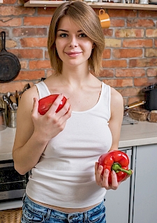Yelena Boobs and Vegetables