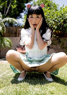Asian cute girl Marica Hase shows you her petite body