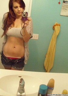 selfies in bathroom