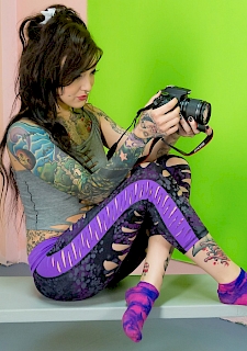 Tattooed Babe Kelsi Lynn Banging
