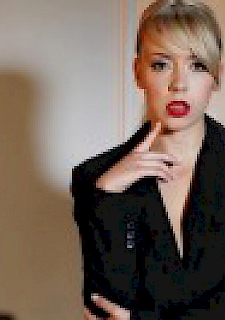 Blonde in a Blazer
