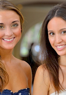 Mary, Aubrey Hawaii Models at Play